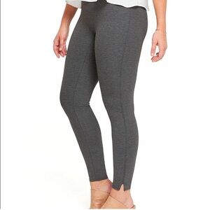 Spanx size large gray pointe pull on pants ankle length